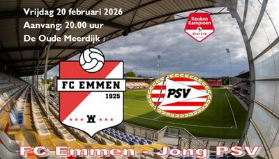 Emmen - Jong PSV